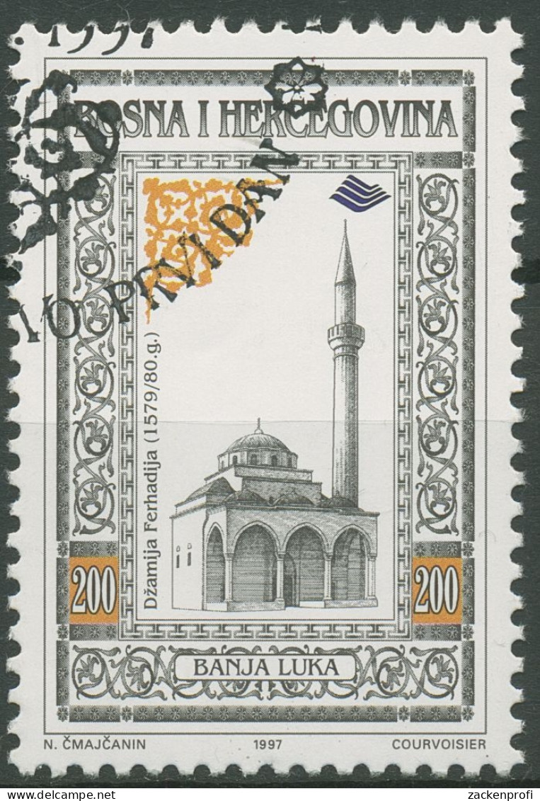 Bosnien-Herzegowina 1997 Islamisches Bayramfest Moschee 82 Gestempelt - Bosnia Herzegovina