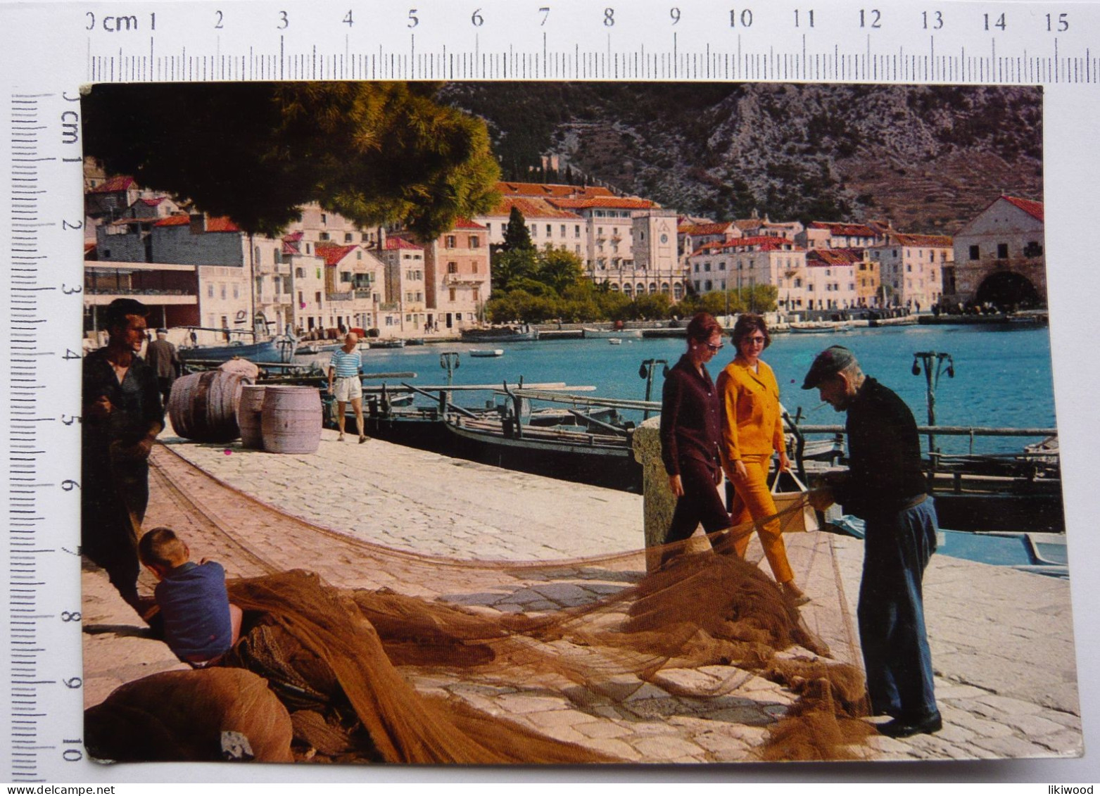 Hvar, Fishermen, Fishing Net - Croatia