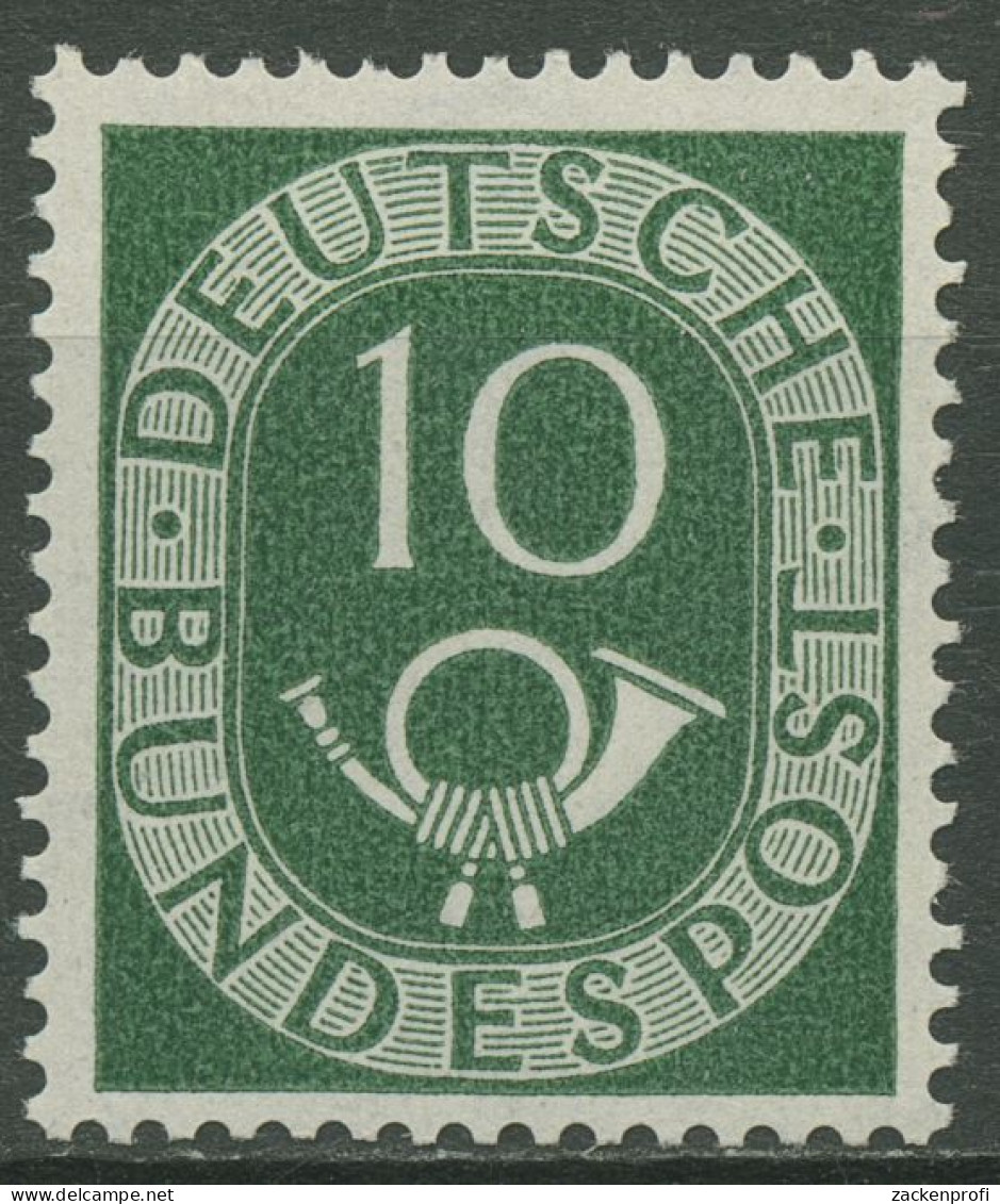 Bund 1951 Freimarke Posthorn 128 Postfrisch - Ungebraucht