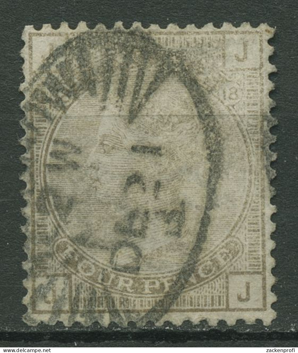 Großbritannien 1880 Königin Victoria 4 Pence, 61 Platte 18 Gestempelt - Oblitérés
