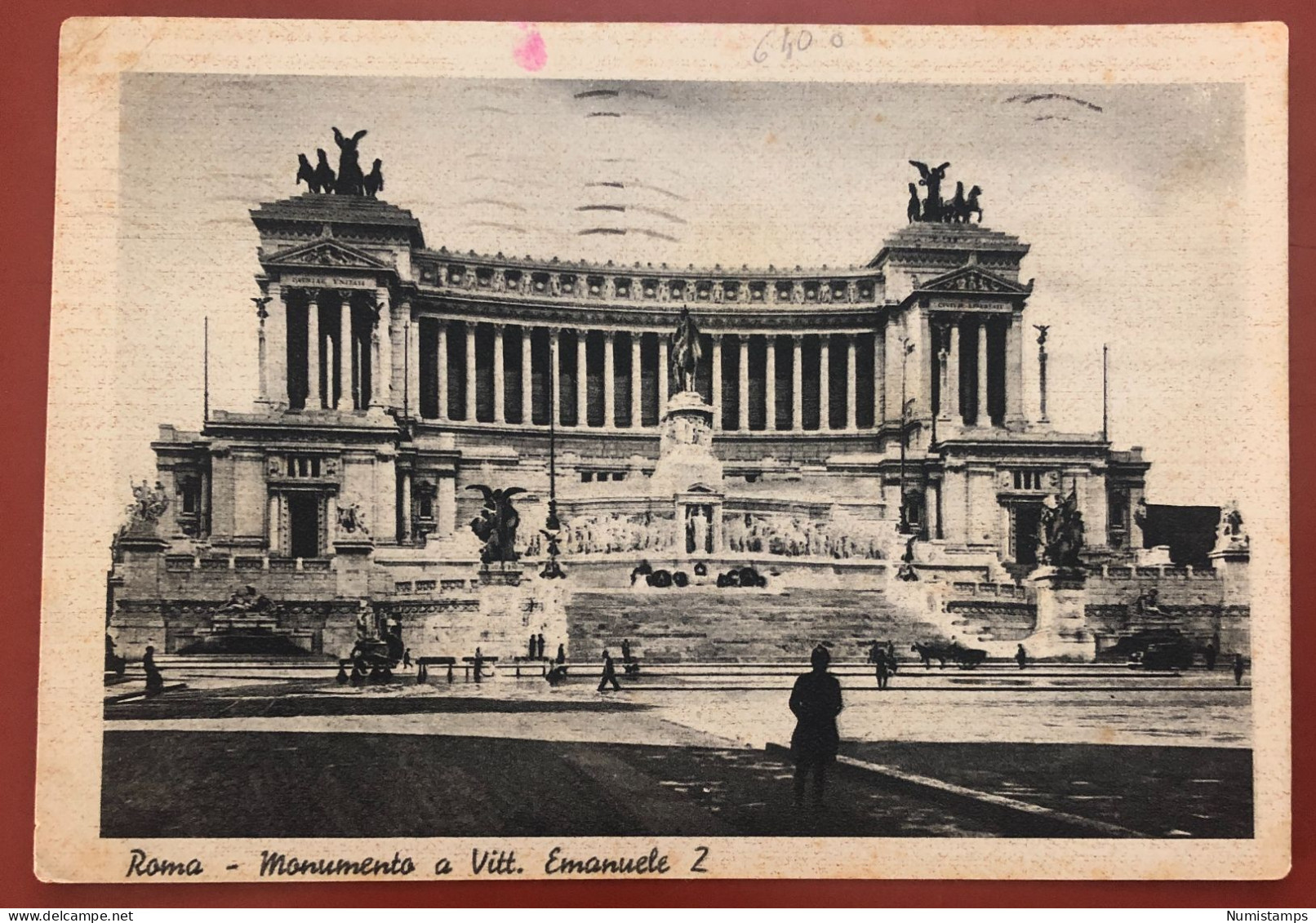 ROMA - Monumento A RE Vittorio Emanuele II - 1946 (c680) - Altri Monumenti, Edifici