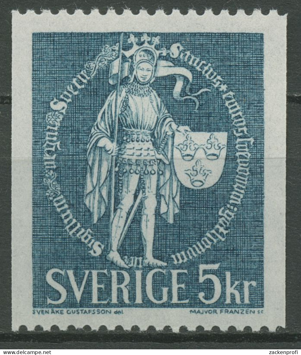 Schweden 1970 Erik Der Heilige Reichssiegel 671 Y Postfrisch - Nuevos