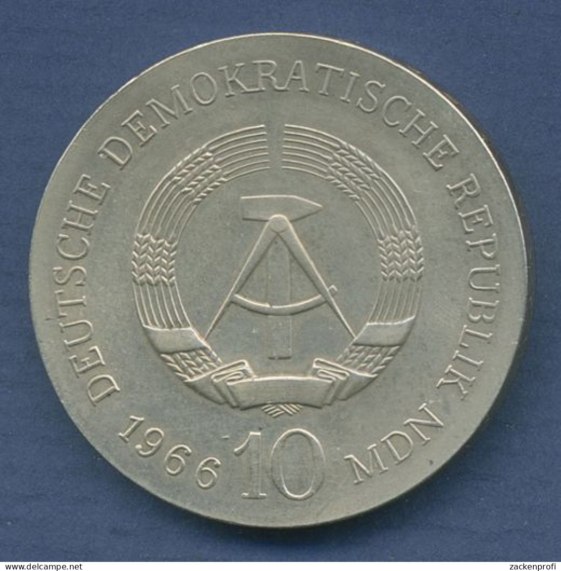 DDR 10 Mark 1966 Karl Friedrich Schinkel, J 1517 Vz/ss+ (m6133) - Andere & Zonder Classificatie