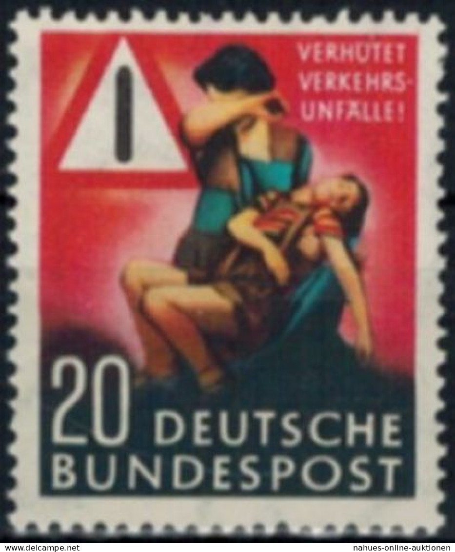 Bundesrepublik 162 BRD Verkehrsunfall-Verhütung Postfrisch MNH Kat.-Wert 18,00 - Neufs