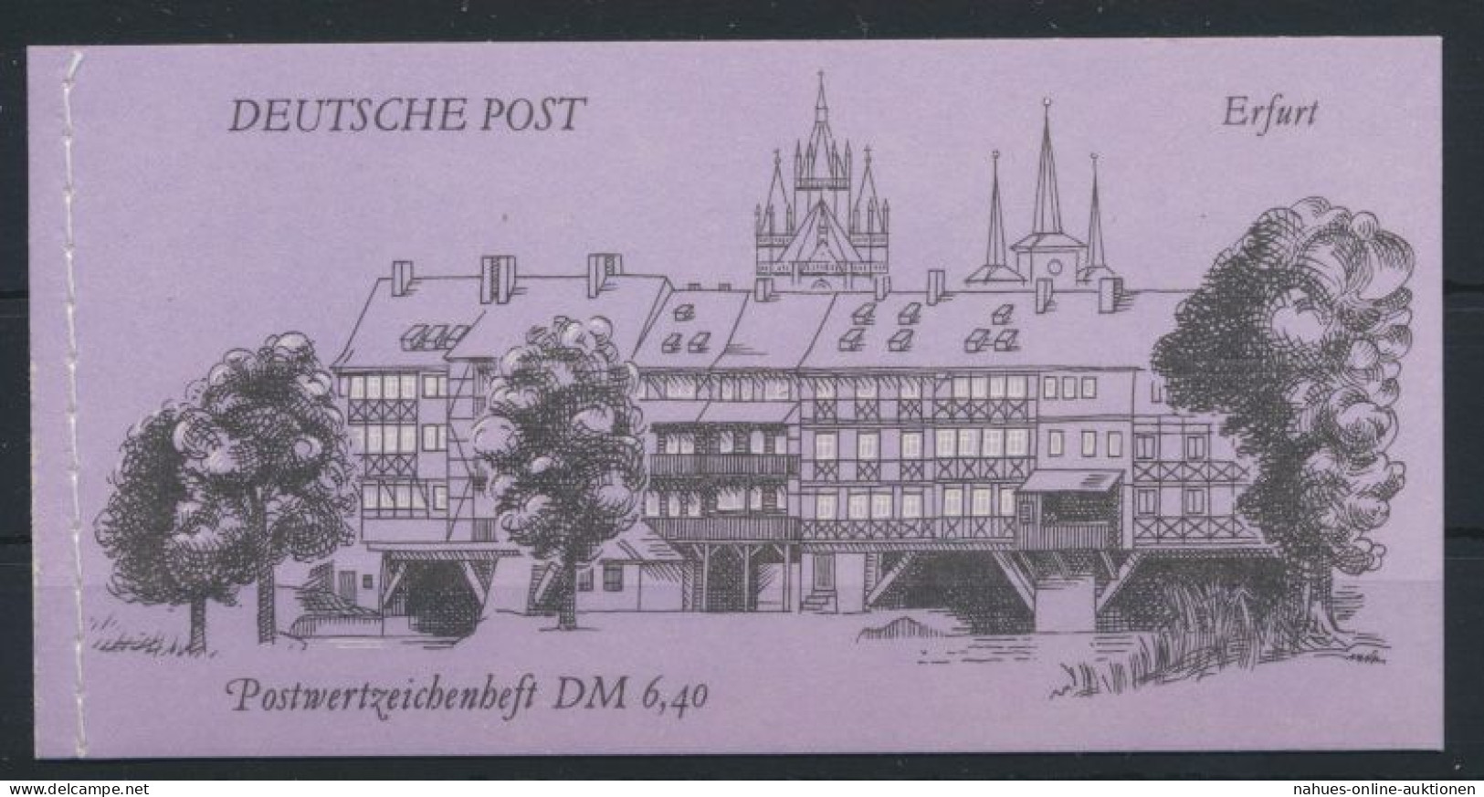 DDR Markenheftchen MH 10 Bauwerke + Denkmäler Luxus Postfrisch - Postzegelboekjes