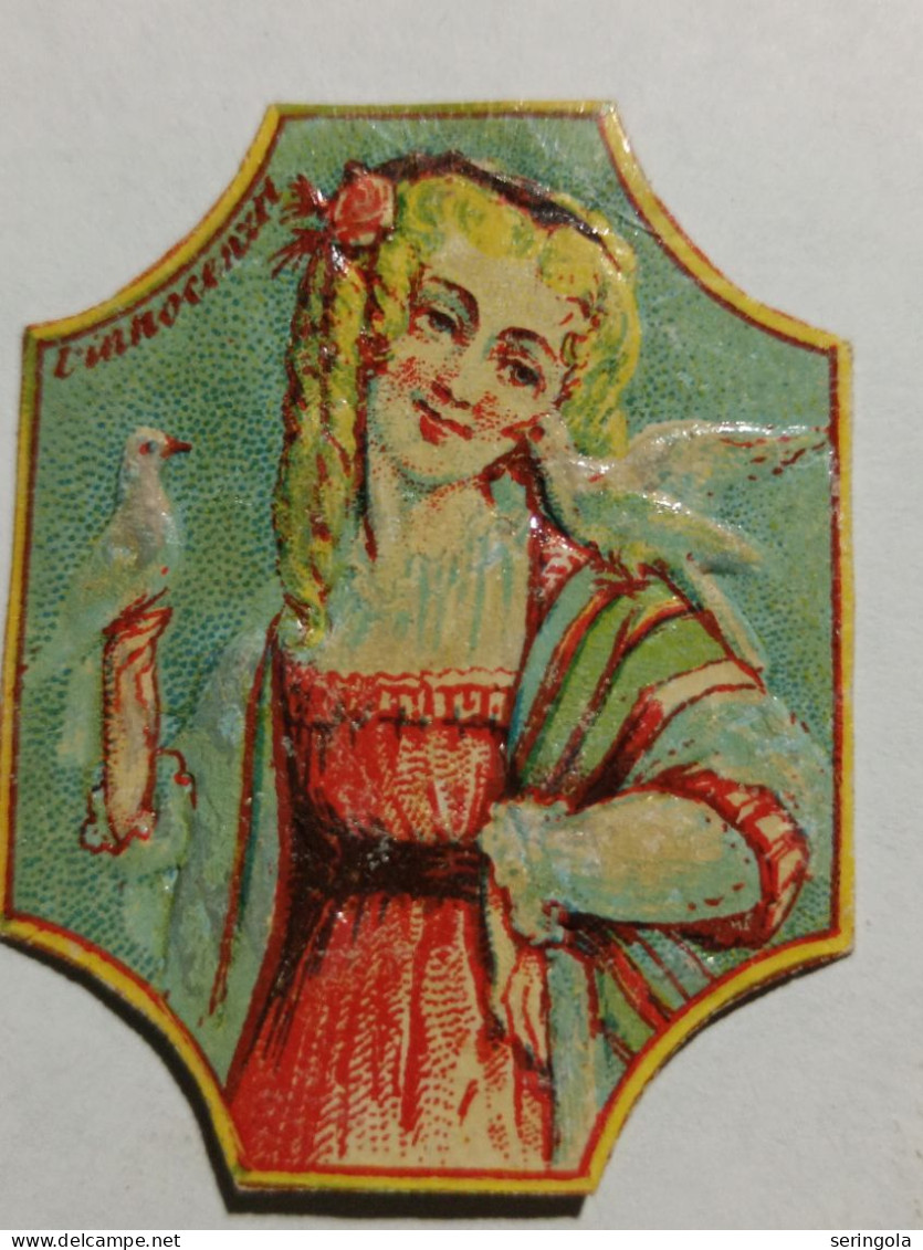 Labies 1870-90 ITALY - Matchbox Labels