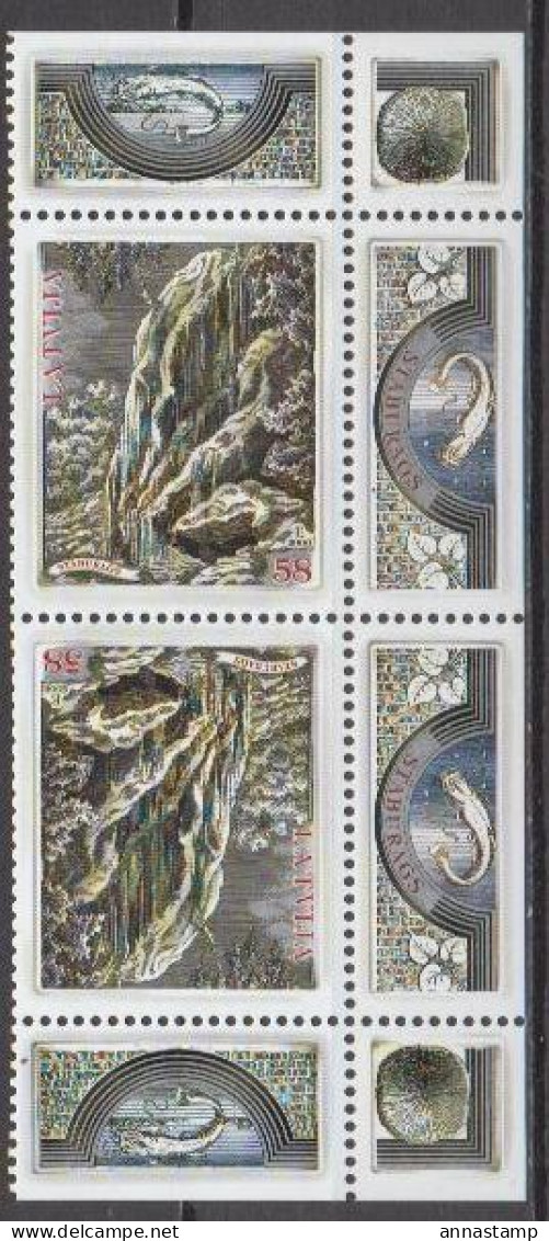 Latvia MNH Stamp In Pair - Protection De L'environnement & Climat