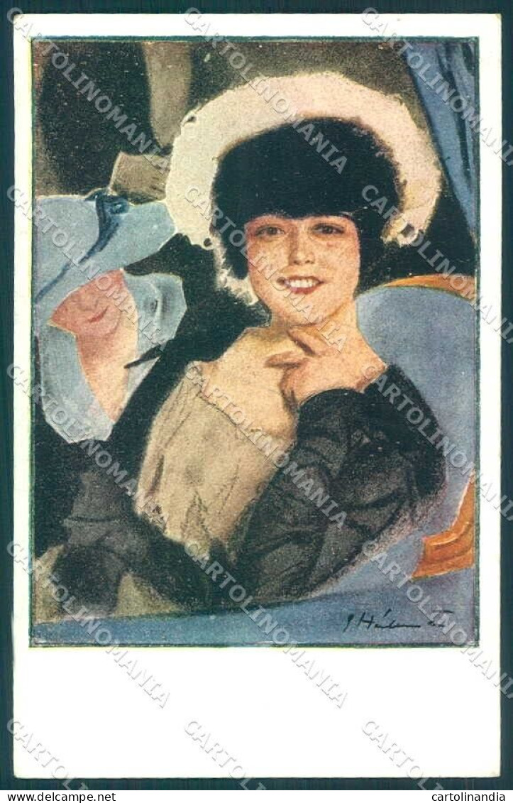 Artist Signed Fashion Glamour Lady Postcard VK9432 - Autres & Non Classés