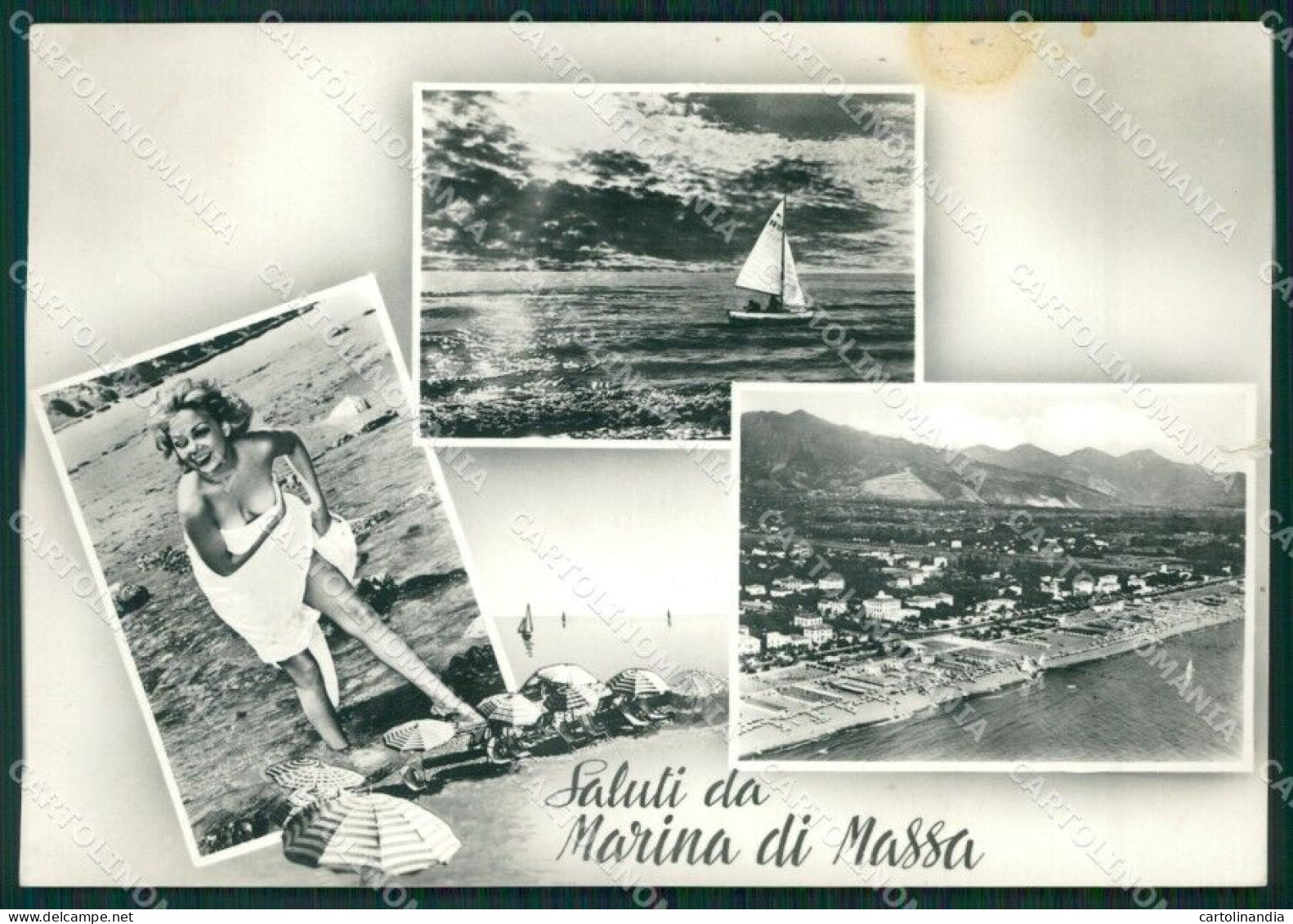 Massa Marina Di Saluti Da STRAPPINO Foto FG Cartolina ZKM8159 - Massa