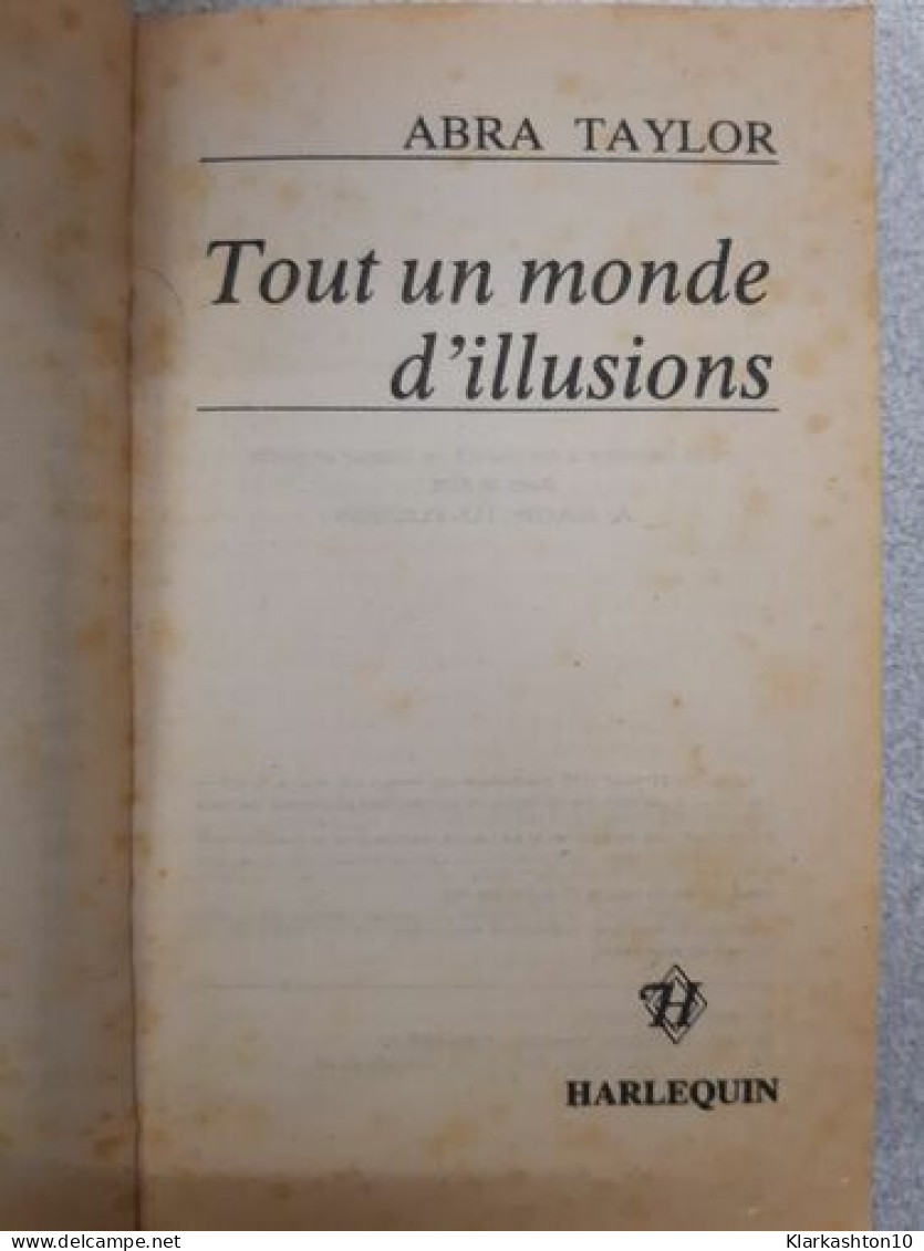 Out Un Monde D'illusions - Autres & Non Classés