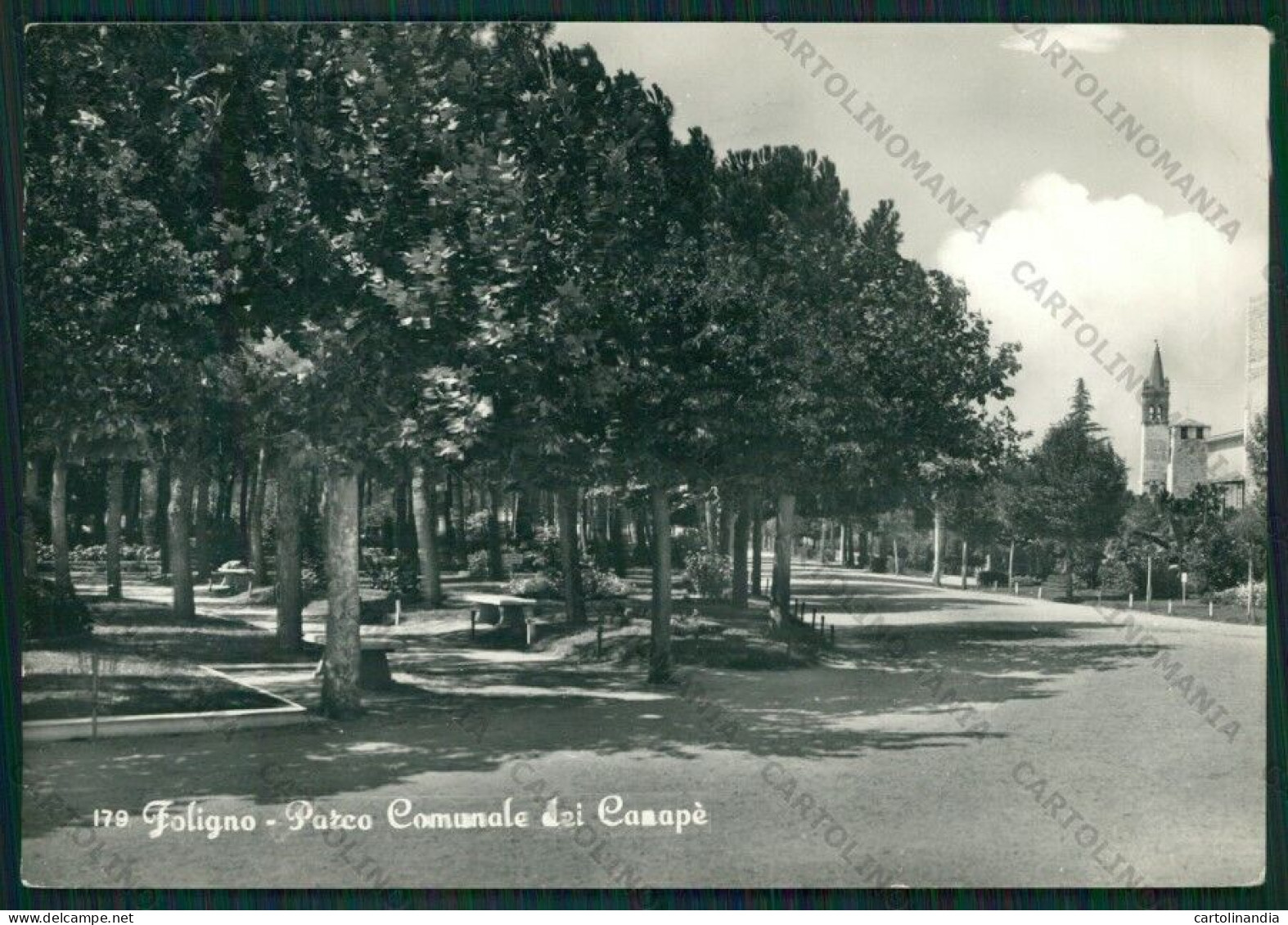 Perugia Foligno PIEGHINA Foto FG Cartolina ZK1861 - Perugia