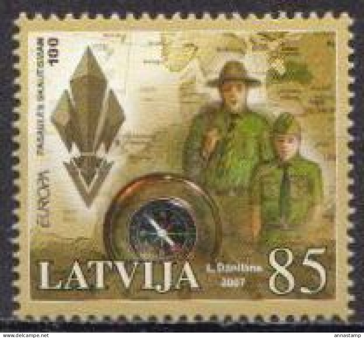 Latvia MNH Stamp - 2007