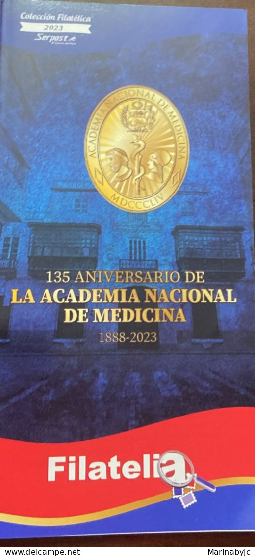 PN) 2023 PERU, 135TH ANNIVERSARY OF THE NATIONAL ACADEMY OF MEDICINE - Perù