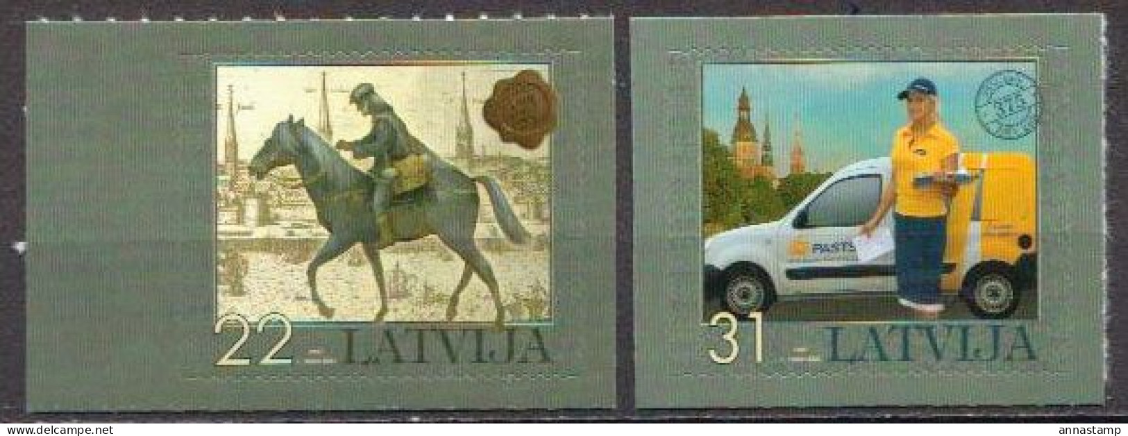 Latvia MNH Set - Correo Postal