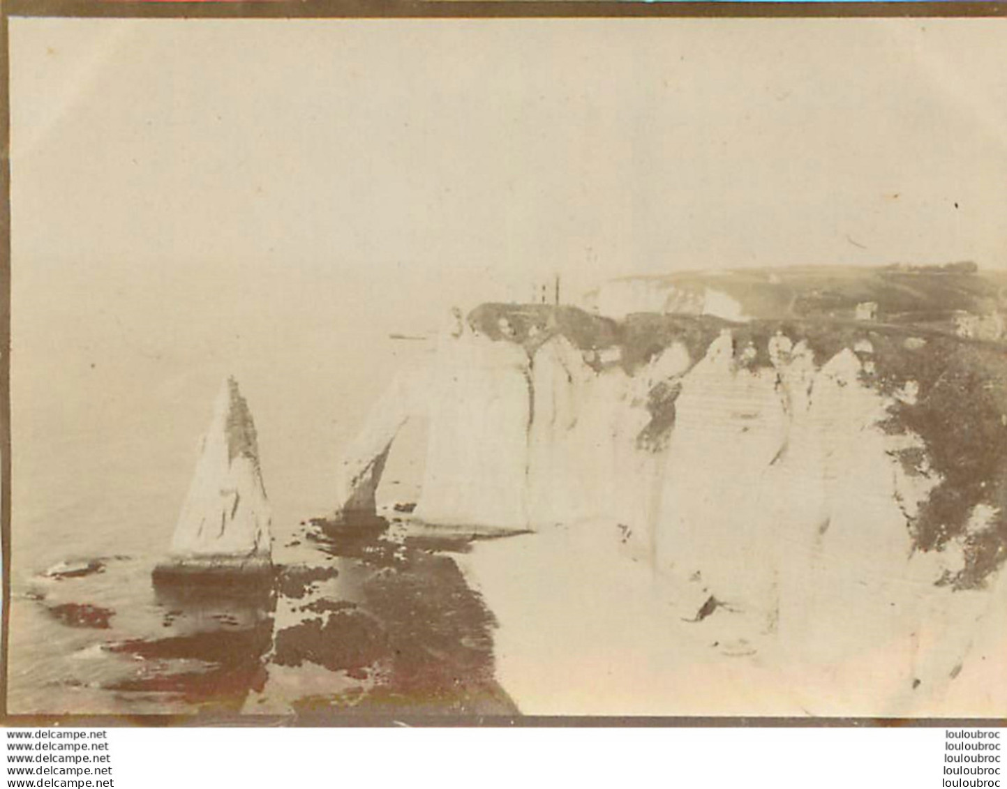 ETRETAT 1899 PHOTO ORIGINALE 9 X 6 CM Ref2 - Places