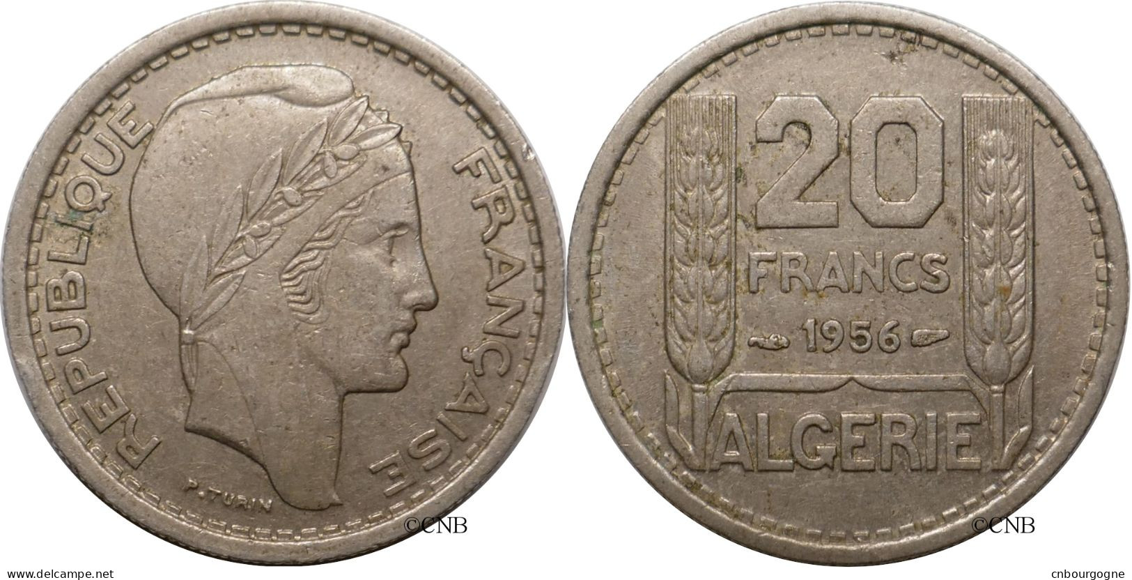 Algérie Française - Départements Et Territoires - 20 Francs 1956 - TTB/XF45 - Mon6237 - Algeria