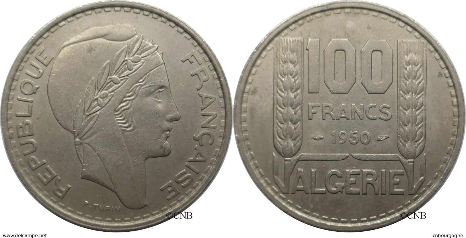 Algérie Française - Départements Et Territoires - 100 Francs 1950 - SUP/AU55 - Mon5490 - Argelia