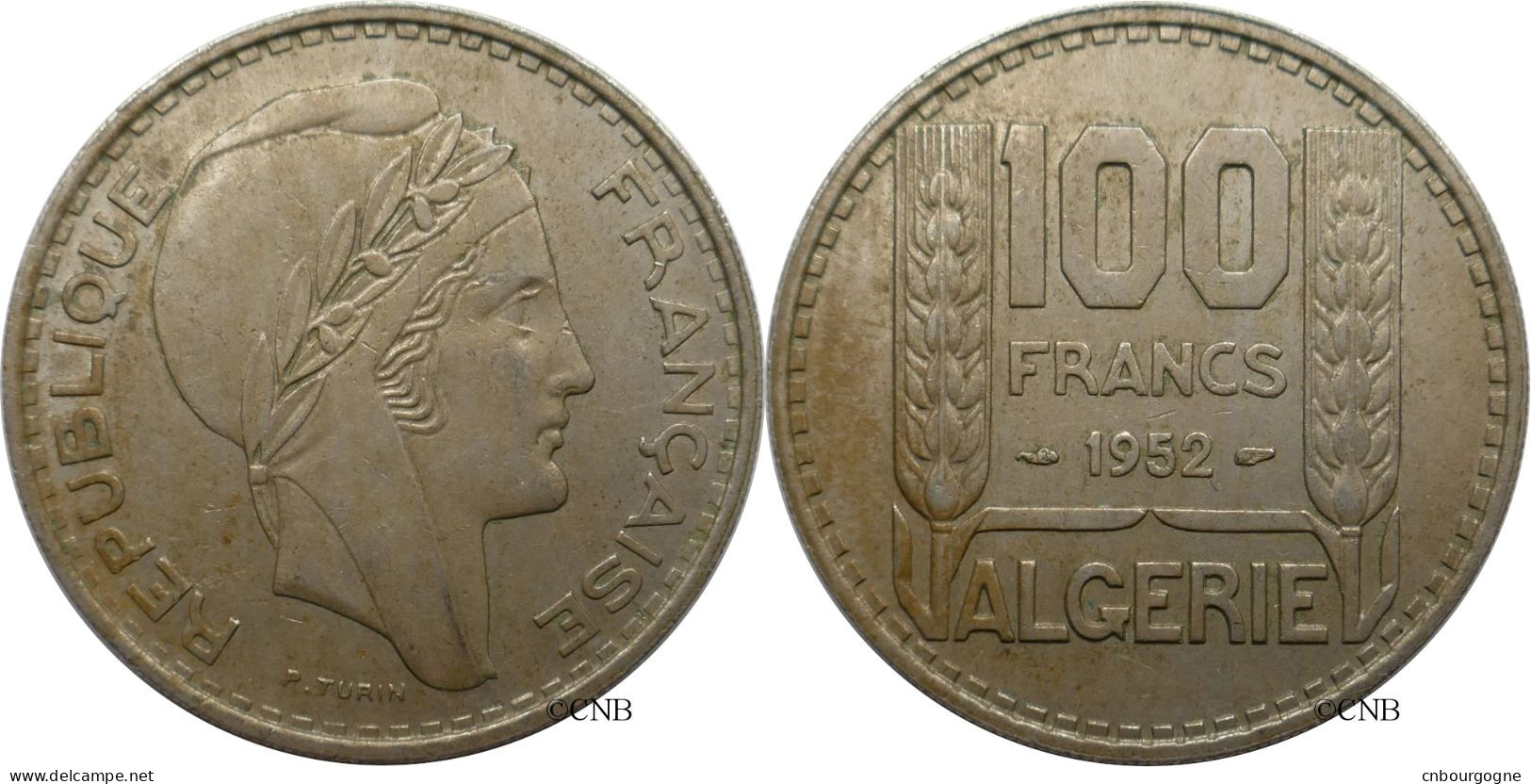 Algérie Française - Départements Et Territoires - 100 Francs 1952 - TTB+/AU50 - Mon5491 - Argelia