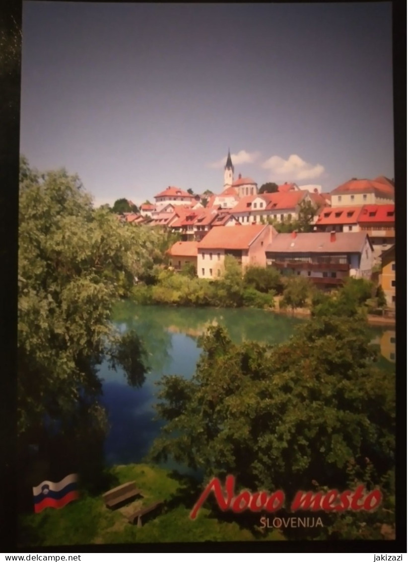 Novo Mesto. Slovenia. Slovenian Flag - Slovenia