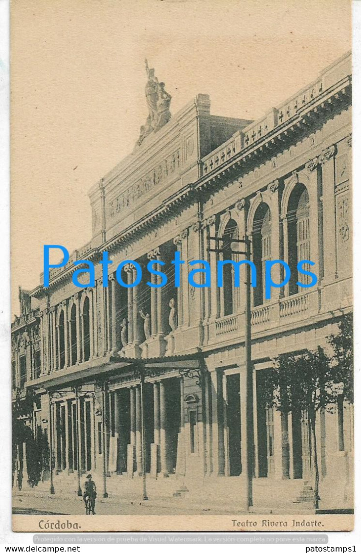 227201 ARGENTINA CORDOBA TEATRO RIVERA INDARTE POSTAL POSTCARD - Argentina