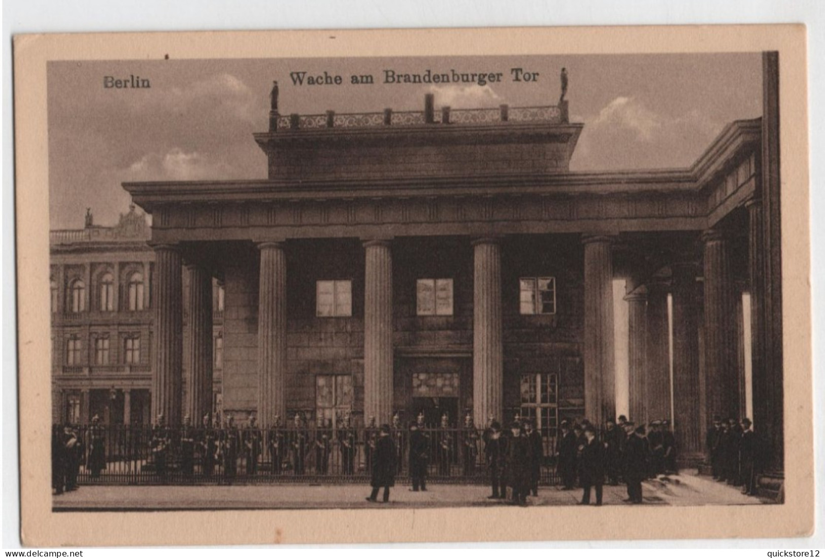 Berlín - Wache Am Brandenburger Tor 6658 - Autres & Non Classés