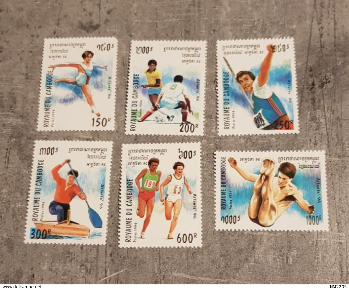 CAMBODIA OLYMPIC GAMES SET MNH - Cambodge