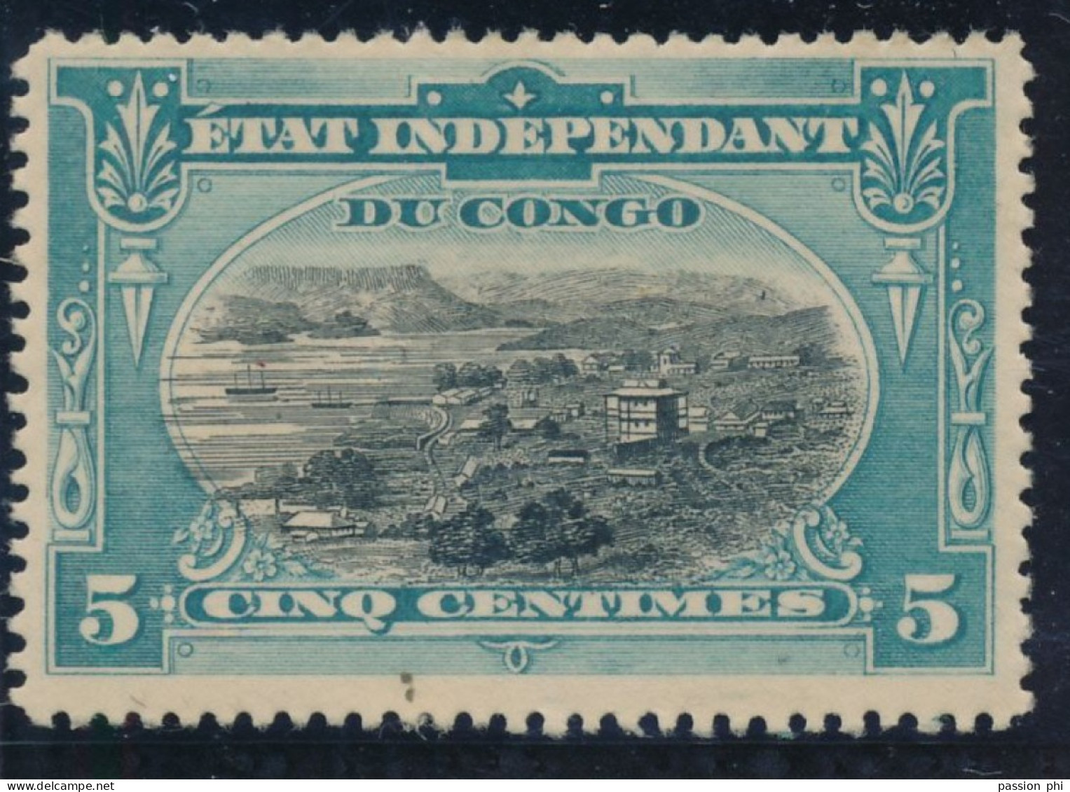 BELGIAN CONGO COB 14 HEAVY HINGED CHARNIERE LOURDE - Unused Stamps
