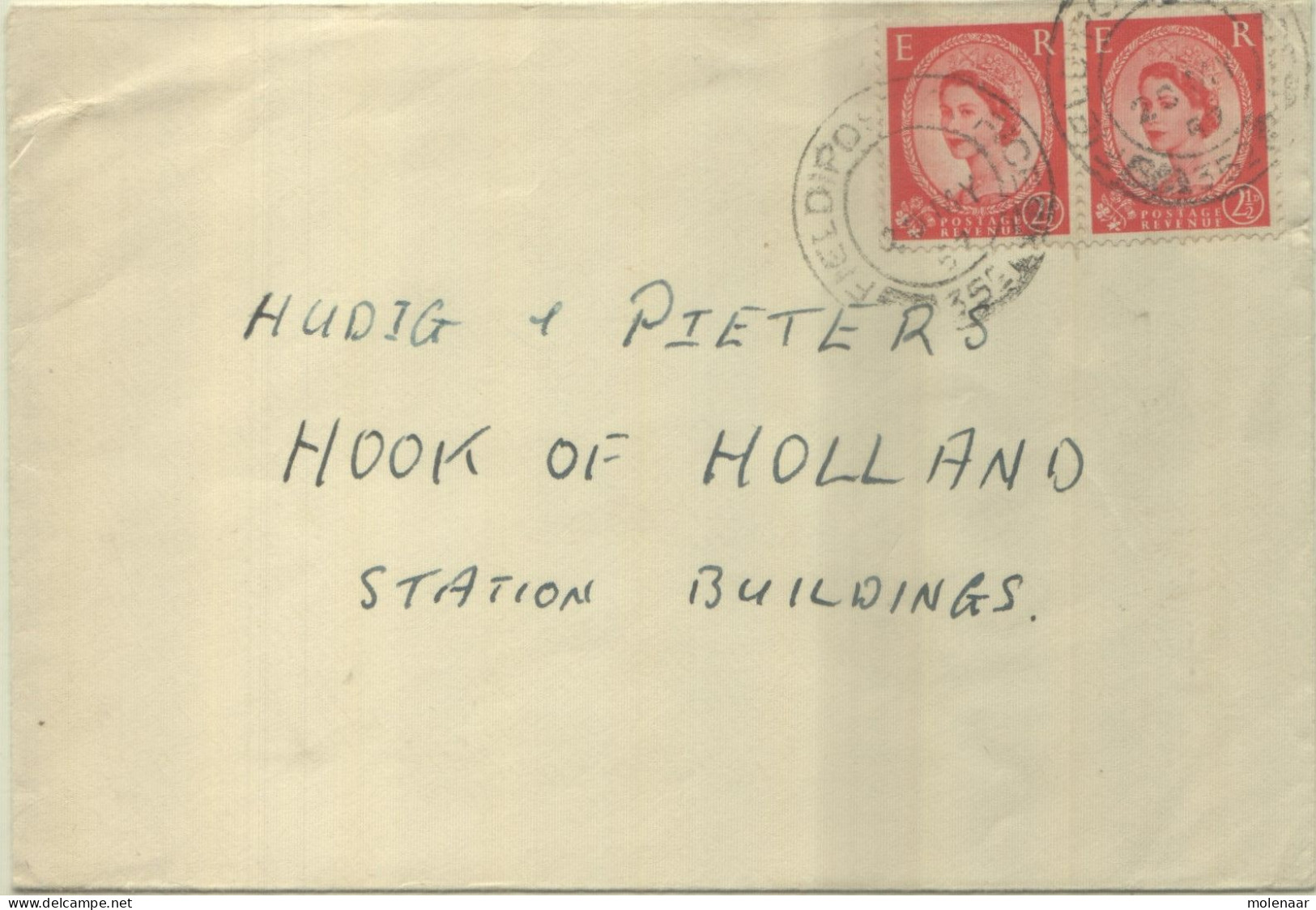 Postzegels > Europa > Groot-Brittannië > 1952-2022 Elizabeth II > 1971-1980  > Brief Met 2 Postzegels (16818) - Storia Postale