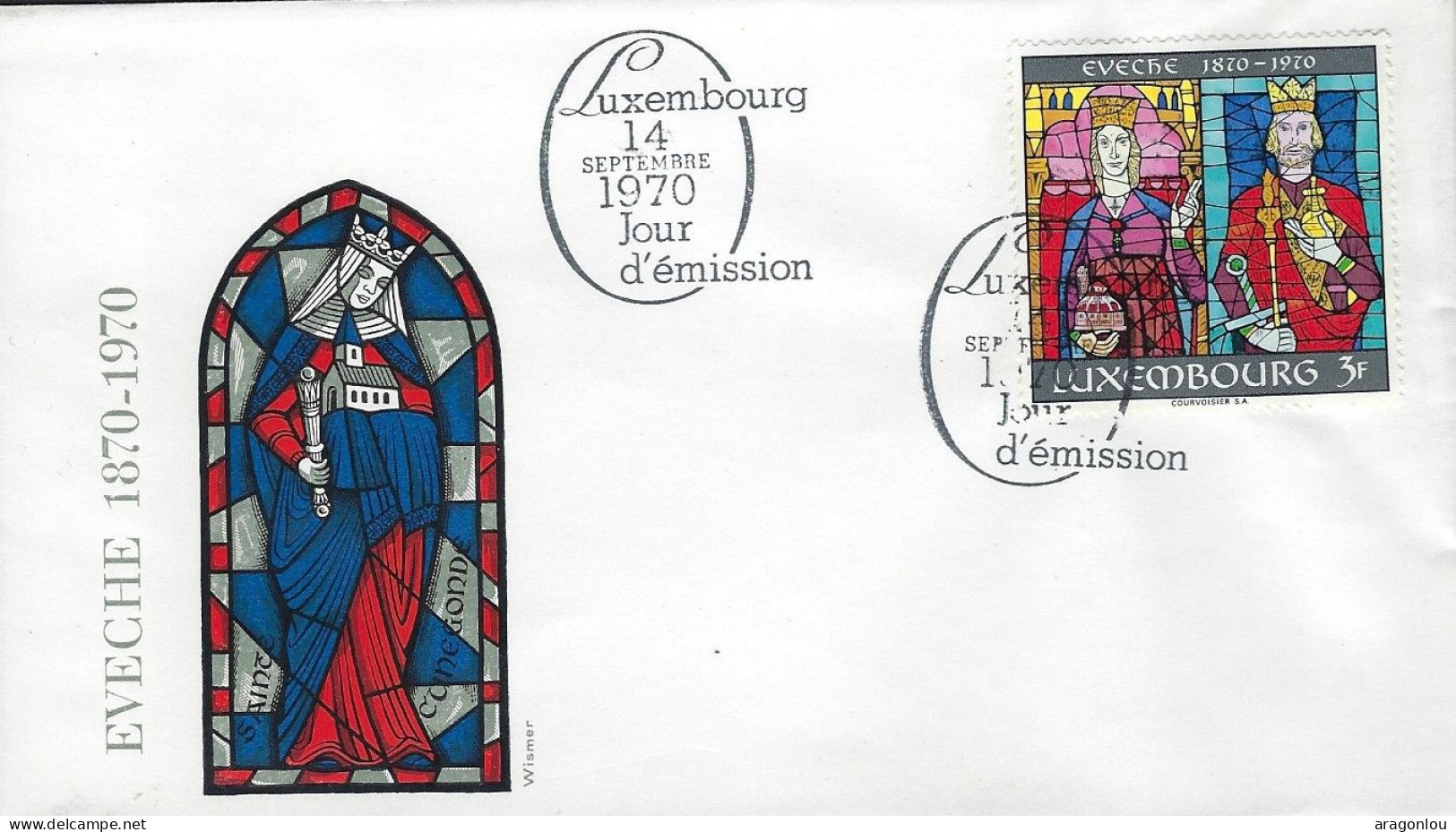 Luxembourg - Luxemburg -  Enveloppe  1970      Caritas      EVECHE - Oblitérés