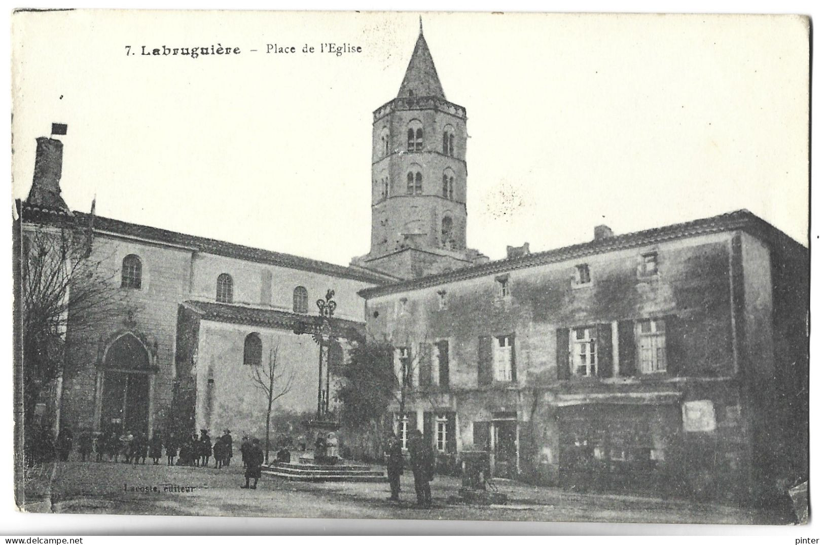 LABRUGUIERE - Place De L'Eglise - Labruguière