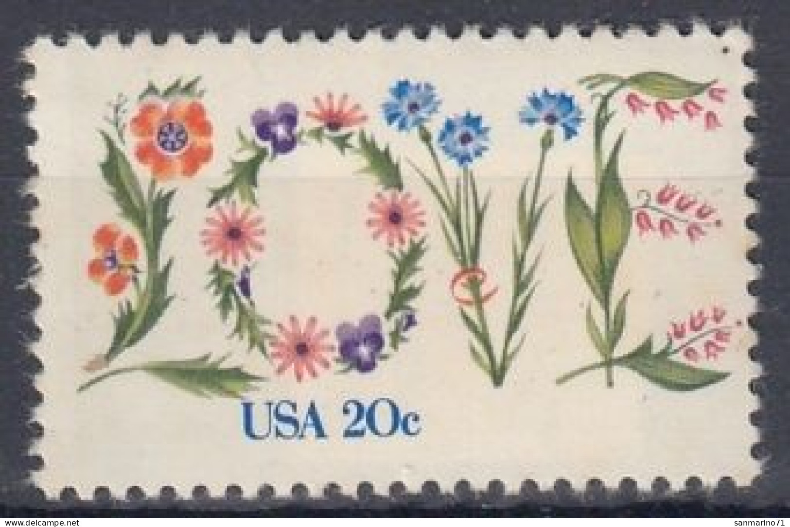 UNITED STATES 1528,unused,hinged (*) - Unused Stamps