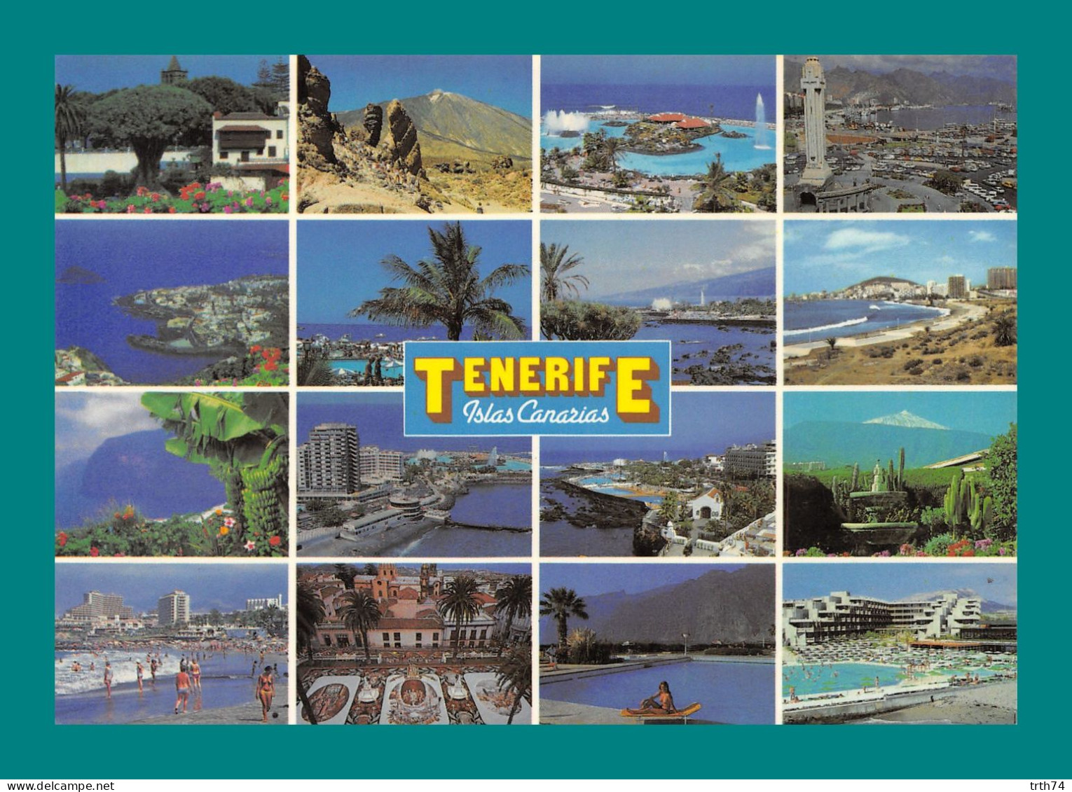 Espagne Tenerife Canarias ( Scan Recto Verso )007 - Tenerife