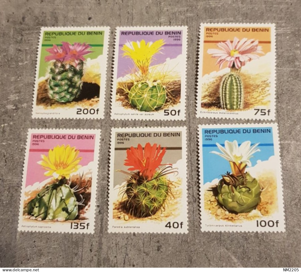 BENIN CACTI-CACTUSSES SET MNH - Cactus