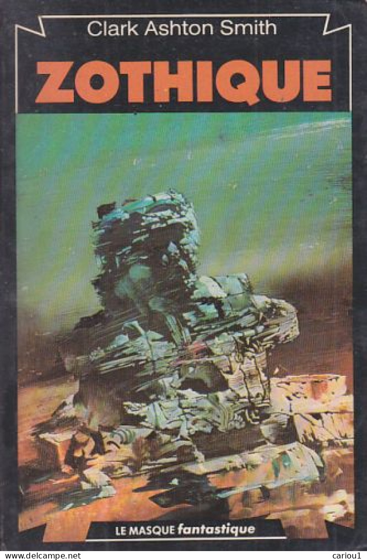 C1 Clark Ashton SMITH - ZOTHIQUE Le Masque 1978 EO EPUISE Rare PORT INCLUS France - Le Masque Fantastique