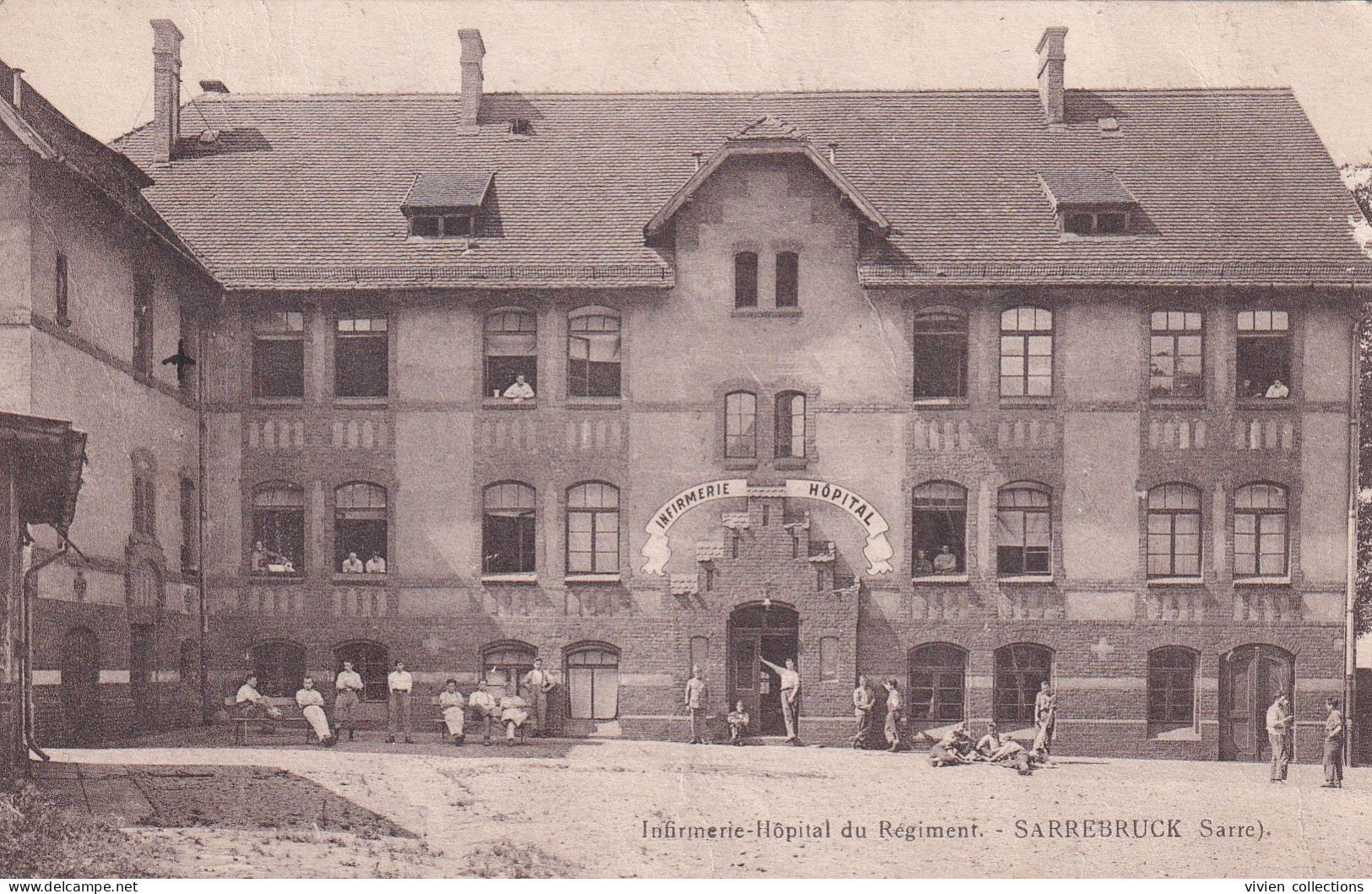 Allemagne Sarre Sarrebruck Infirmerie Hôpital Du Régiment - Saarbruecken