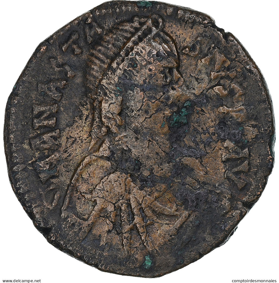 Anastase Ier, Follis, 491-518, Constantinople, Bronze, TTB - Bizantinas