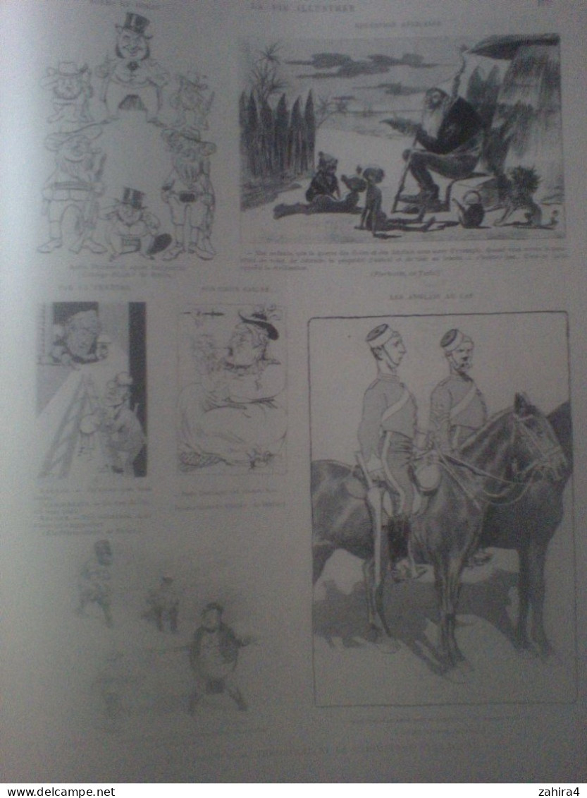 Rare La vie illustrée Spécial anglais & boers Photos illustrations rare de toute beauté Nuies cafre zoulou Swasi matabél