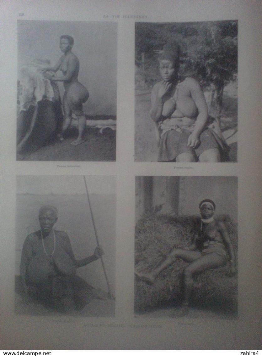 Rare La vie illustrée Spécial anglais & boers Photos illustrations rare de toute beauté Nuies cafre zoulou Swasi matabél