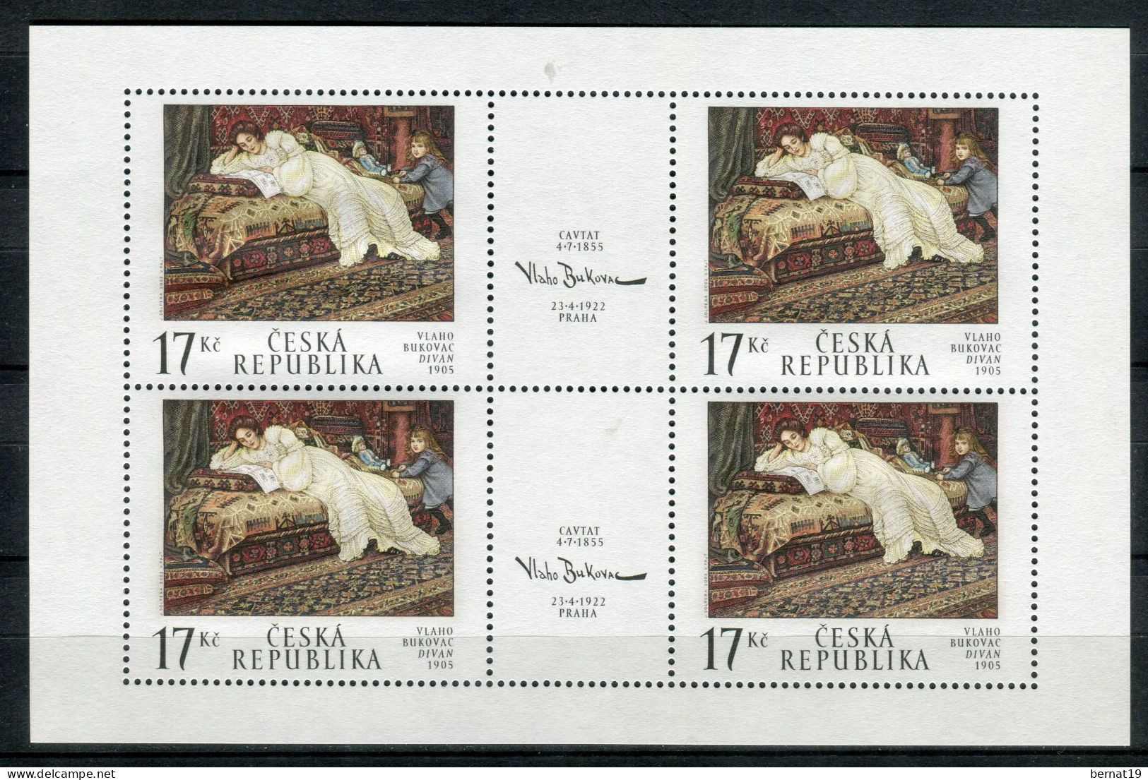 República Checa 2002. Yvert 300 X 4 ** MNH - Blocks & Sheetlets