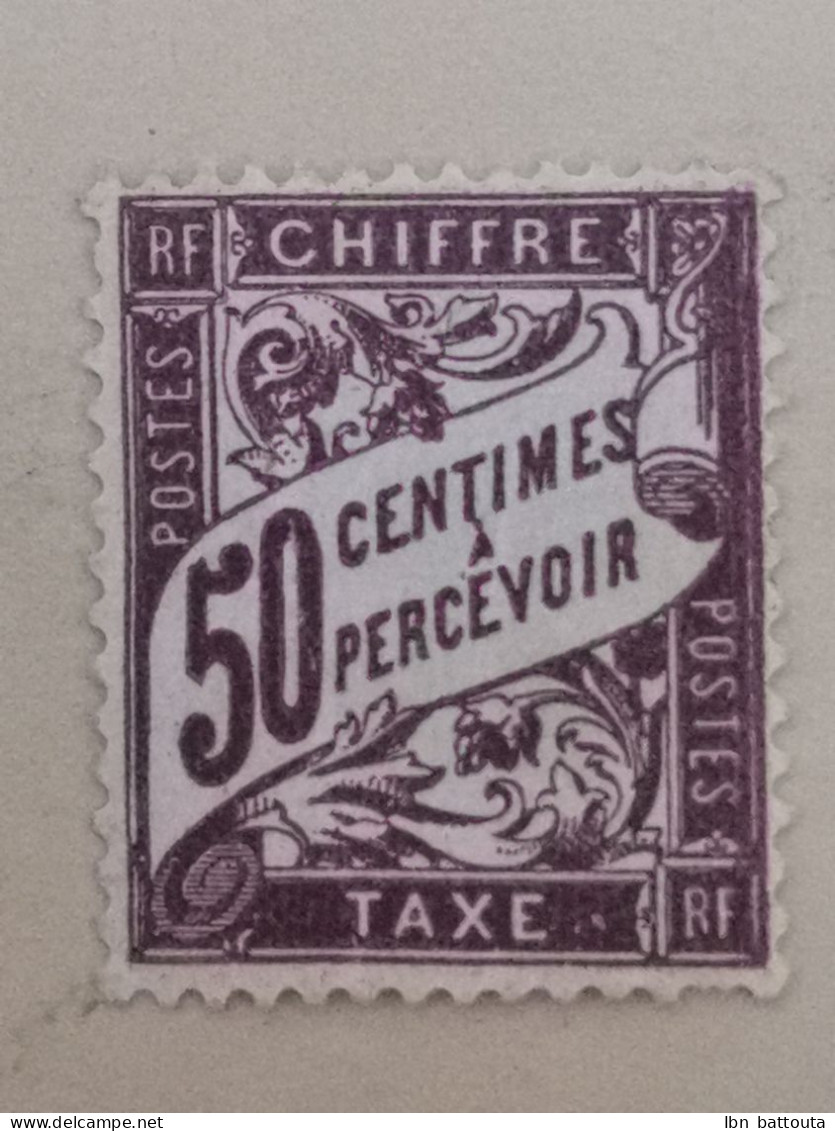 France, 1881-92, T. Taxe ** YT #20 Gomme D'origine - 1859-1959 Mint/hinged