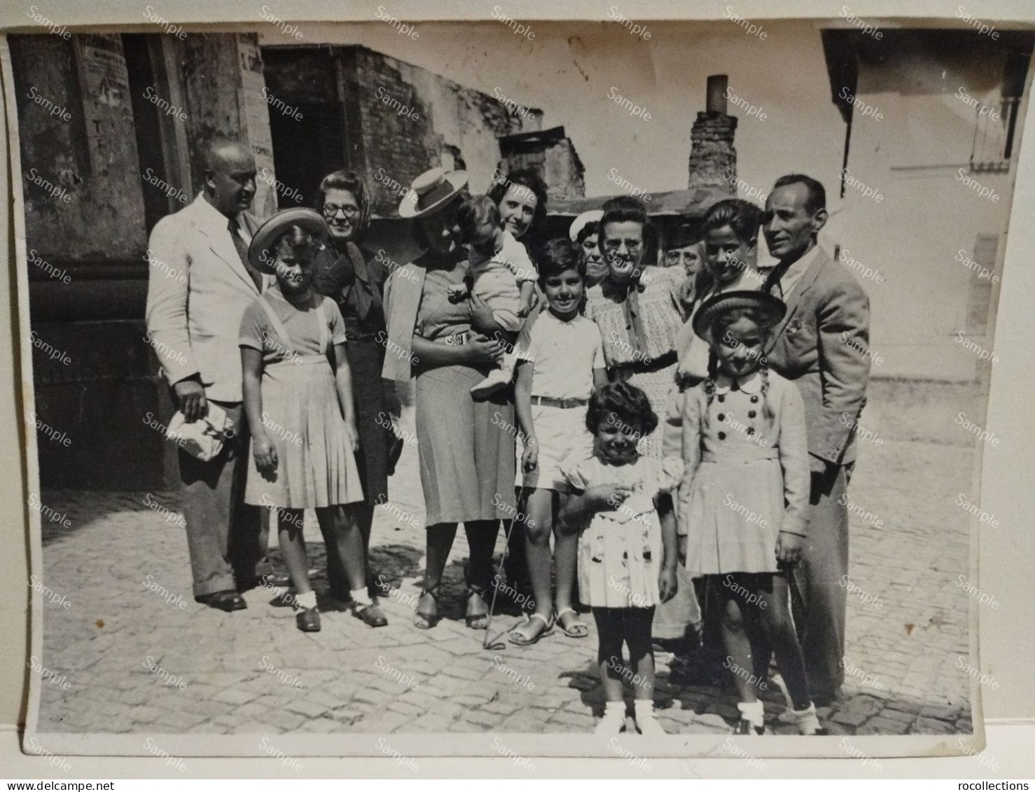 Italia Persone Foto ROCCA DI PAPA  1939 - Europe
