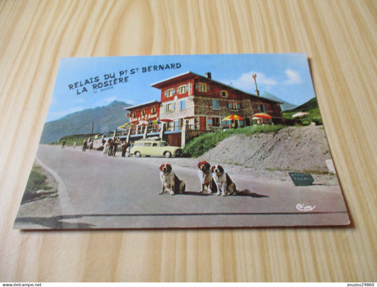 La Rosière (73).Elevage Du Col Du Petit St-Bernard - Le Relais Et L'Elevage - Carte Animée. - Autres & Non Classés