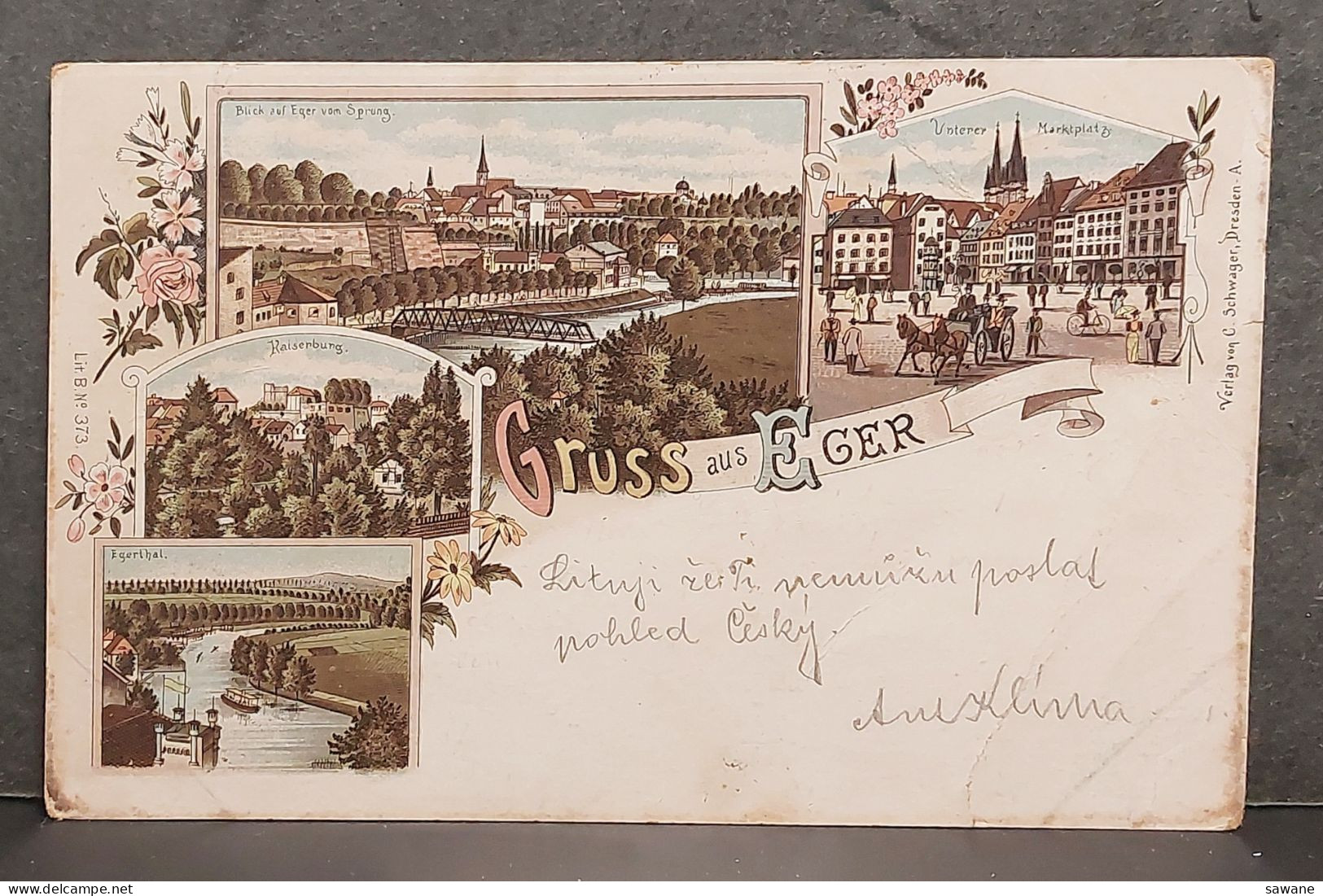 GRUSS AUS EGER , LOT 186 - Tchéquie