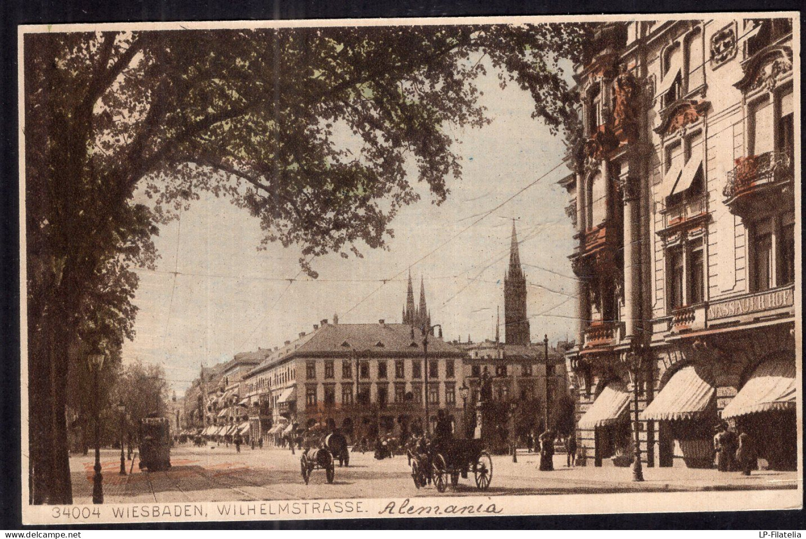 Deustchland - Weisbaden - Wilhelmstrasse - Wiesbaden