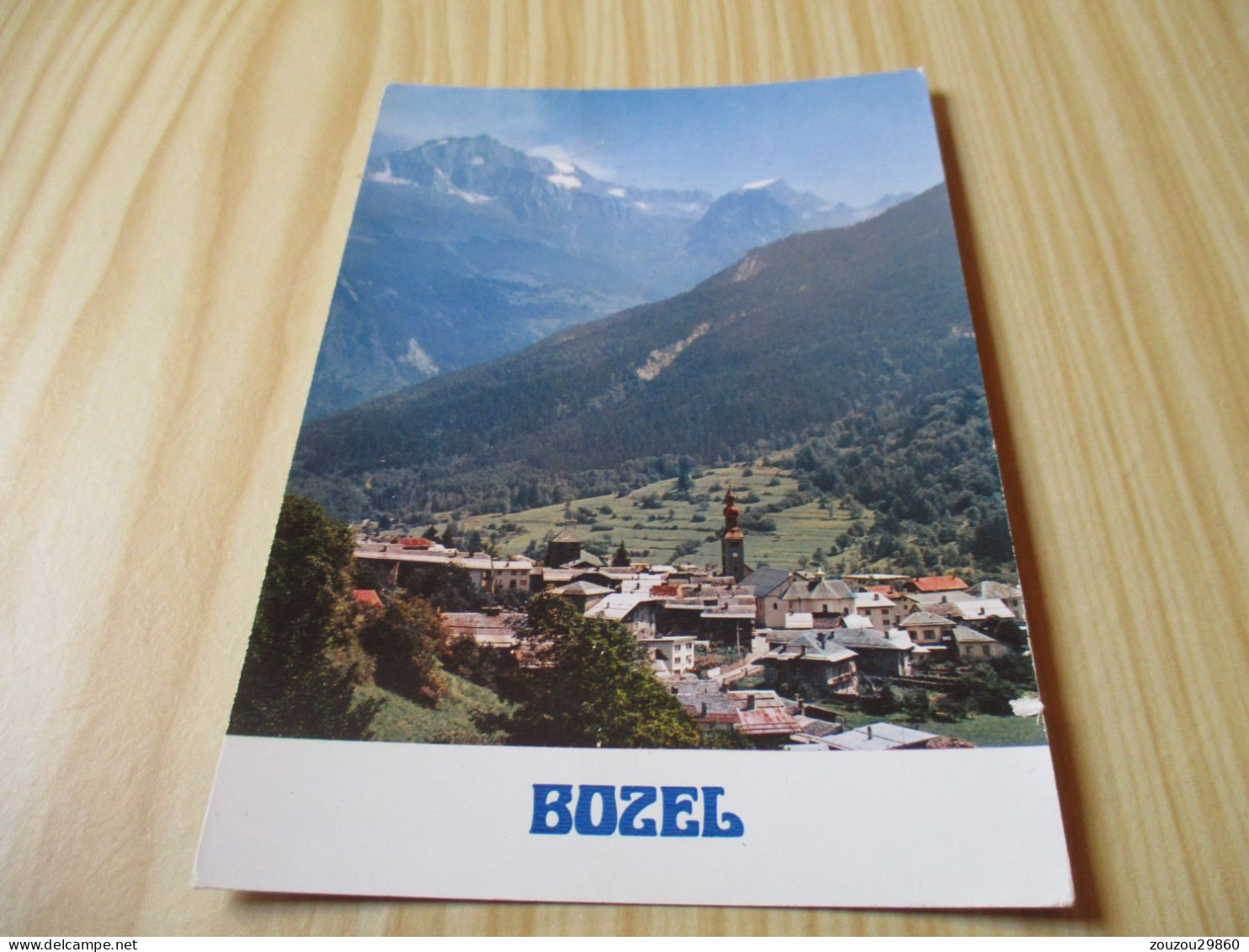 Bozel (73).Echappée Sur Le Village. - Bozel