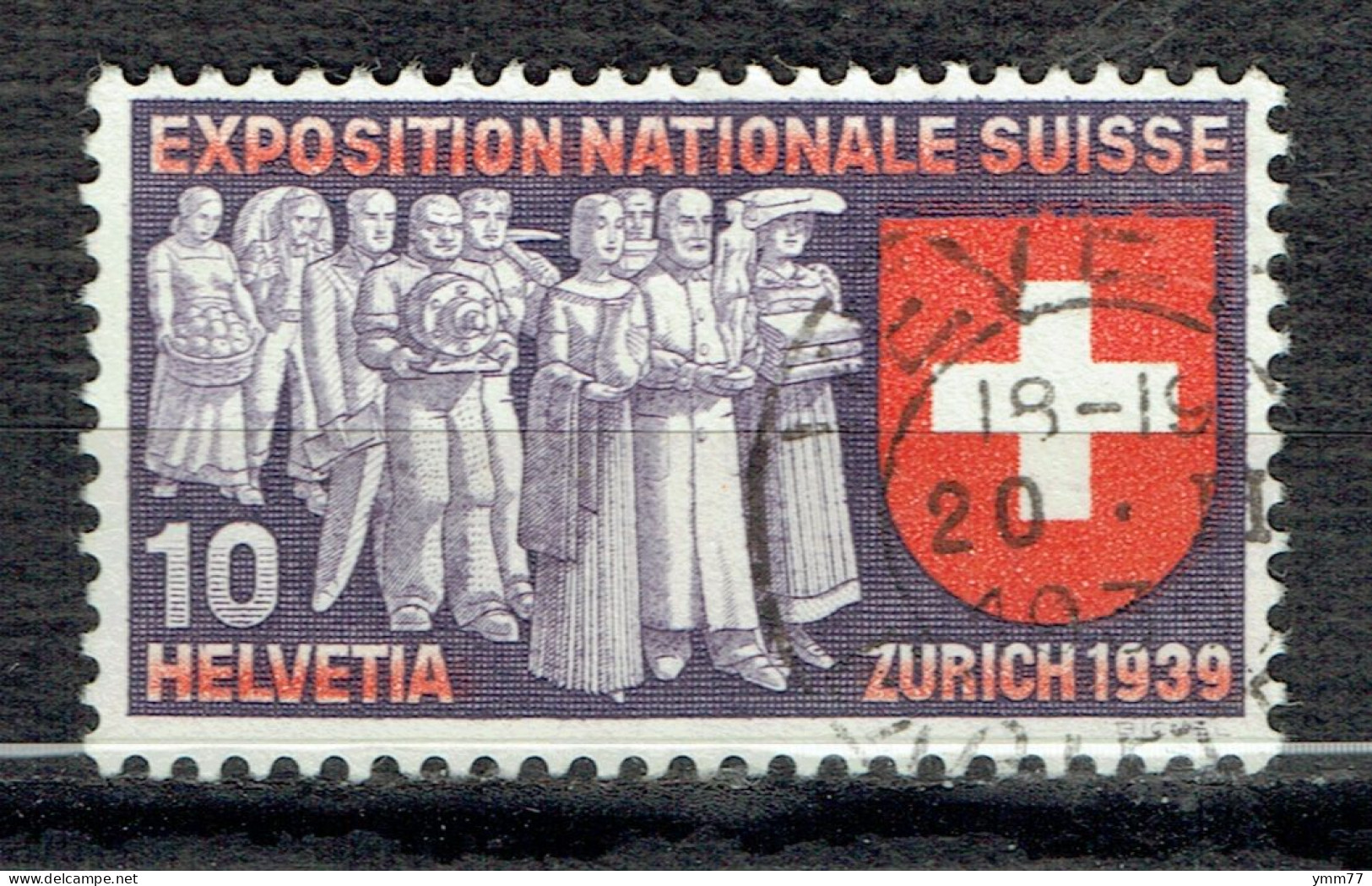 Exposition Nationale De Zurich : Représentants Corporations Apportant à L'exposition Produits De Leur Travail (en Fr) - Gebraucht