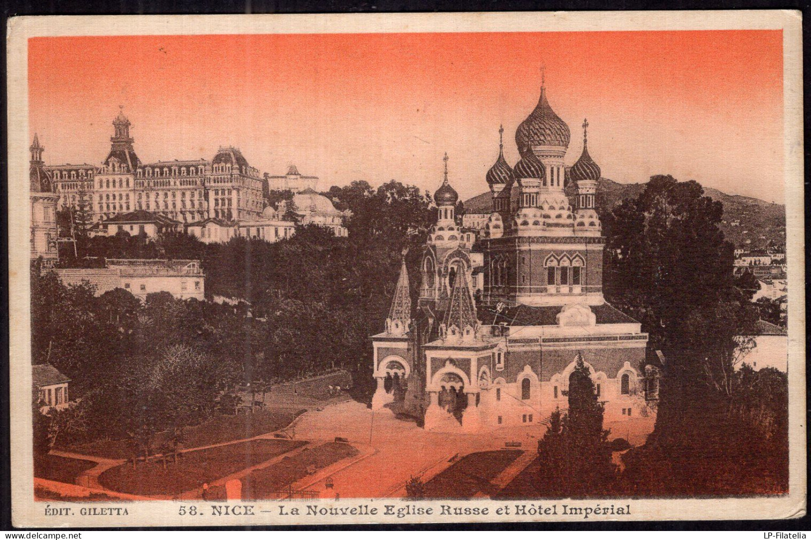 France - Nice - La Nouvelle église Russe Et L'hôtel Impérial - Monumenten, Gebouwen