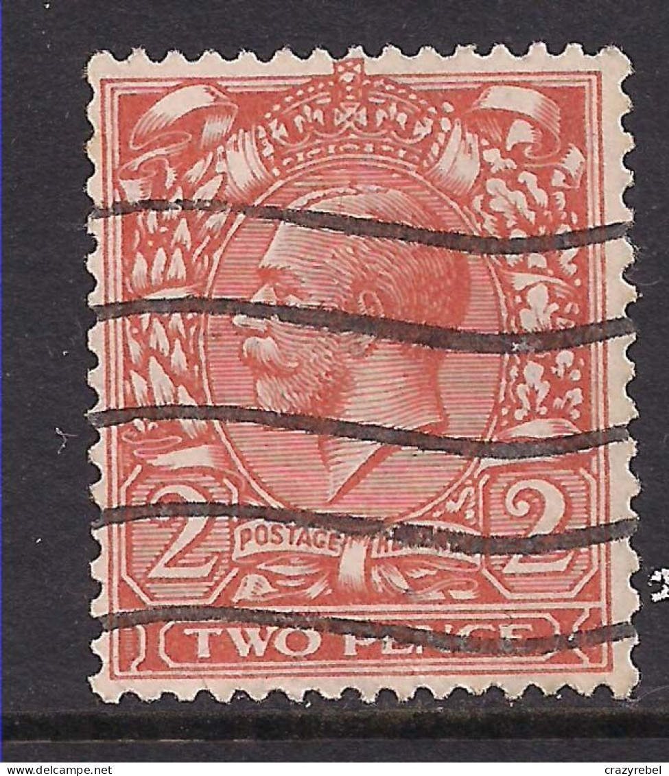 GB 1924 - 26 KGV 2d Orange Die 2 SG 421 Wmk 111 ( G1439 ) - Gebraucht