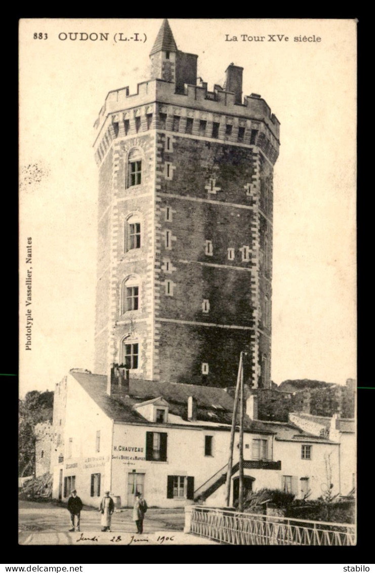 44 - OUDON - LA TOUR DU XVE SIECLE - CHATEAU - FORTIFICATION - Oudon