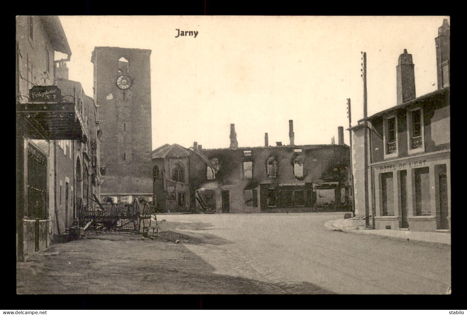 54 - JARNY - LE CENTRE - FELDPOSTKARTE - GUERRE 14/18 - Jarny